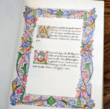 Load image into Gallery viewer, [Illuminated Arts &amp; Crafts Manuscript in Folio] A Collection of Thoughts
