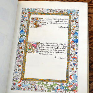 [Illuminated Arts & Crafts Manuscript in Folio] A Collection of Thoughts