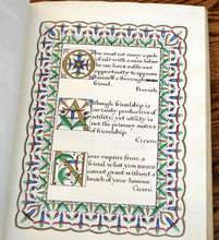 Load image into Gallery viewer, [Illuminated Arts &amp; Crafts Manuscript in Folio] A Collection of Thoughts

