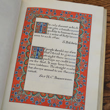Load image into Gallery viewer, [Illuminated Arts &amp; Crafts Manuscript in Folio] A Collection of Thoughts
