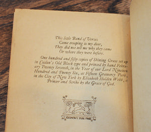 [Private Press] Shining Grass