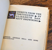 Load image into Gallery viewer, [Hand-Colored] Sonnets from the Portuguese
