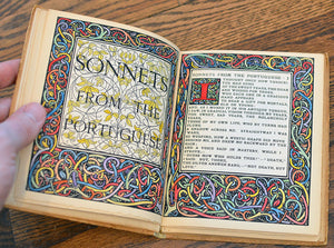 [Hand-Colored] Sonnets from the Portuguese