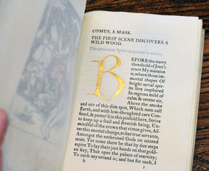 [Printed on Vellum | Essex House Press] Comus, A Mask
