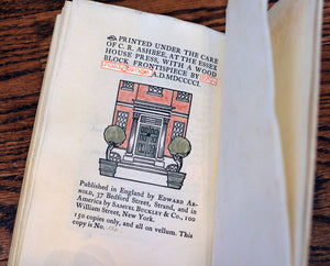[Printed on Vellum | Essex House Press] Comus, A Mask