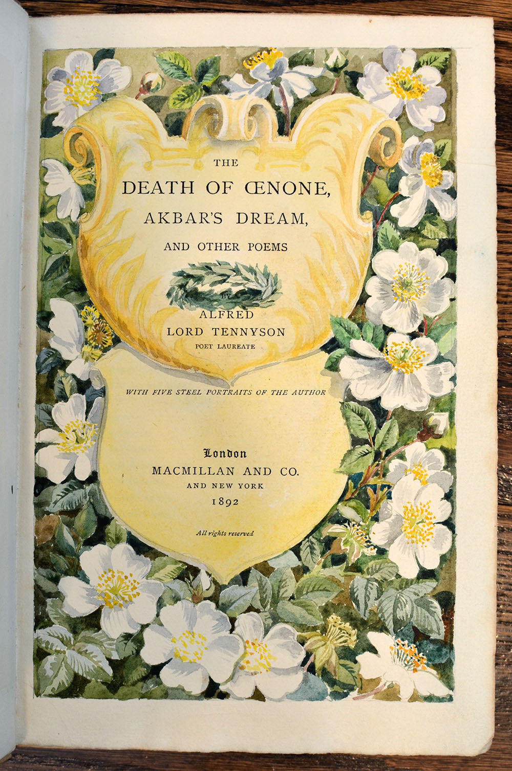 [Extra Illustrated with Original Watercolors] The Death of Oenone