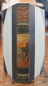 [Fine Binding | Inlaid Pictorial Spine] The Italian Lakes