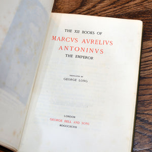 [Fine Binding] The XII Books of Marcus Aurelius Antoninus