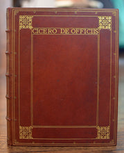 Load image into Gallery viewer, [Fine Binding] Cicero: De Officiis
