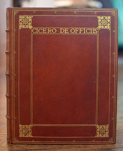[Fine Binding] Cicero: De Officiis