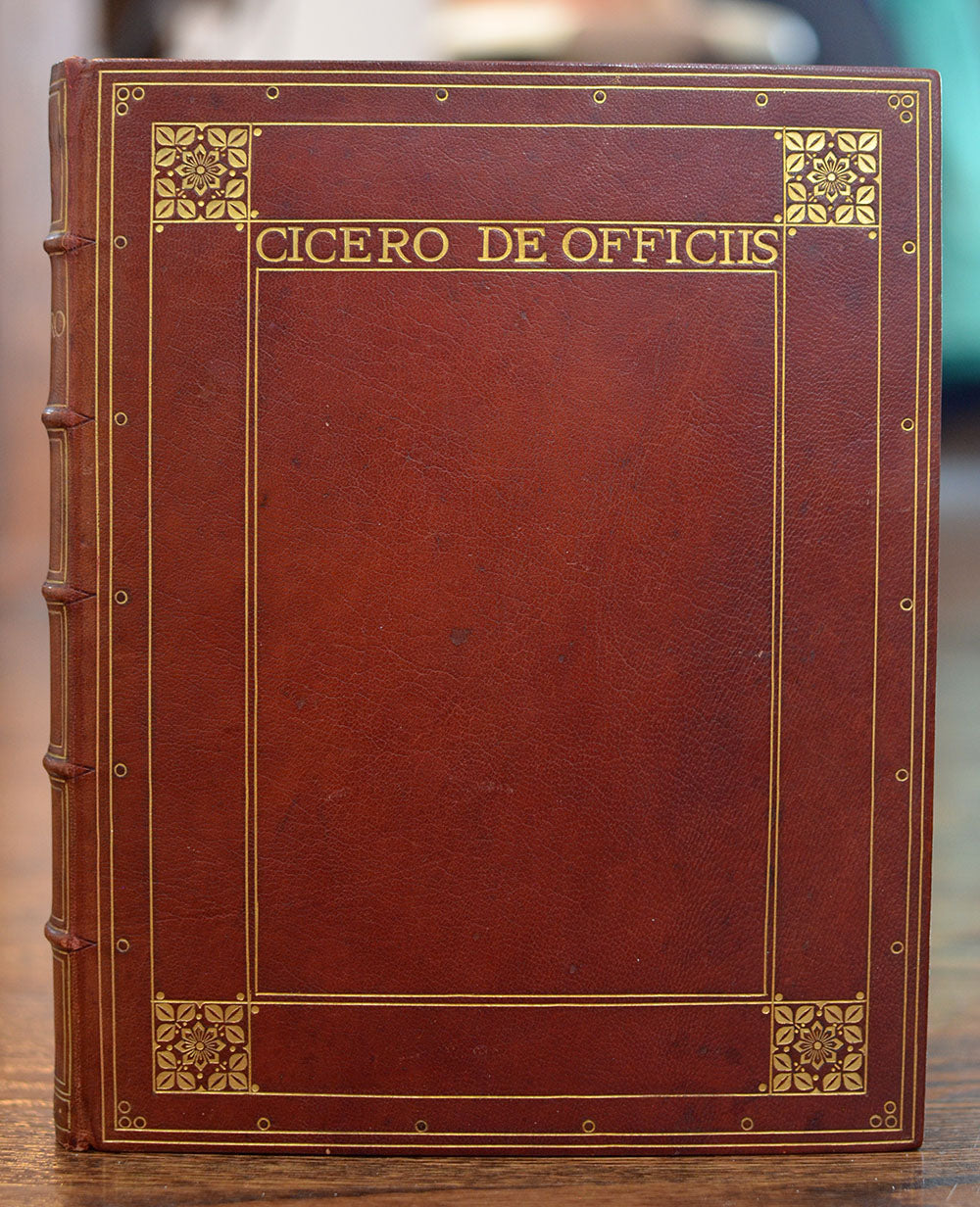 [Fine Binding] Cicero: De Officiis