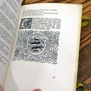 [Vincent Press] Five Ballads About Robin Hood