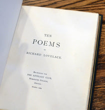 Load image into Gallery viewer, [Fine Binding | Extra Illustrated] Ten Poems
