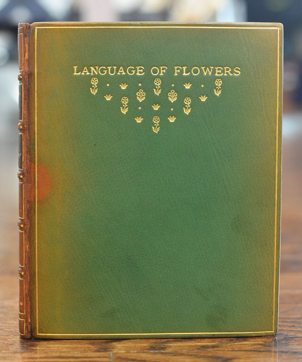 [Fine Binding | Kate Greenaway] The Language of Flowers