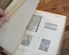 Load image into Gallery viewer, [Riviere &amp; Son] Ricci, Seymour De; Claudin, A. Documents Sur La Typographie et La Gravure En France, Aux XVe et XVIe Siecles.
