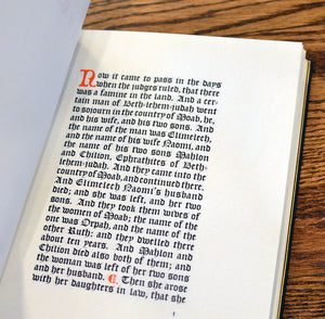 [Printed on Vellum | Reed Pale Press] The Book of Ruth