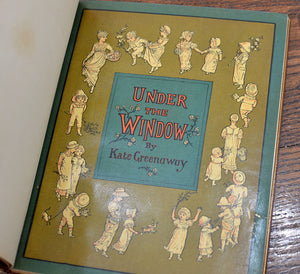 [Fine Binding | Riviere & Son | Kate Greenaway] Under the Window