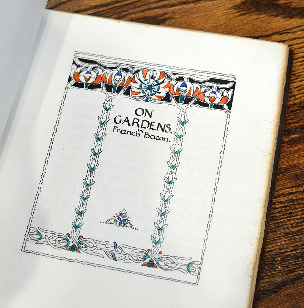 [Illuminated Manuscript] On Gardens
