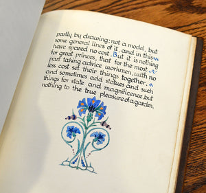 [Illuminated Manuscript] On Gardens