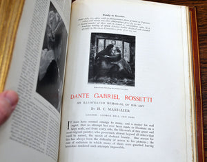 [Fine Binding | Douglas Cockerell | Author's Proof Copy w/ Letters] Dante Gabriel Rossetti