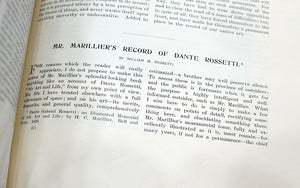 [Fine Binding | Douglas Cockerell | Author's Proof Copy w/ Letters] Dante Gabriel Rossetti