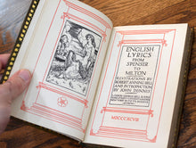Load image into Gallery viewer, [Fine Binding | Arts &amp; Crafts] English Lyrics from Spenser to Milton
