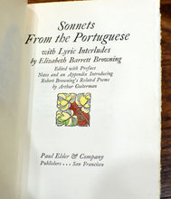 Load image into Gallery viewer, [Hand Colored | Paul Elder] Sonnets from the Portuguese
