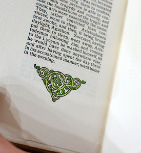 [Bruce Rogers | Limited to 75 Copies] The Banquet of Plato