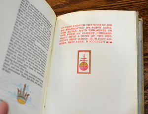 [Roycrofters | Illuminated] The Book of Job