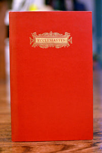 [Bruce Rogers | Proof Pages] Ecclesiastes, or The Preacher