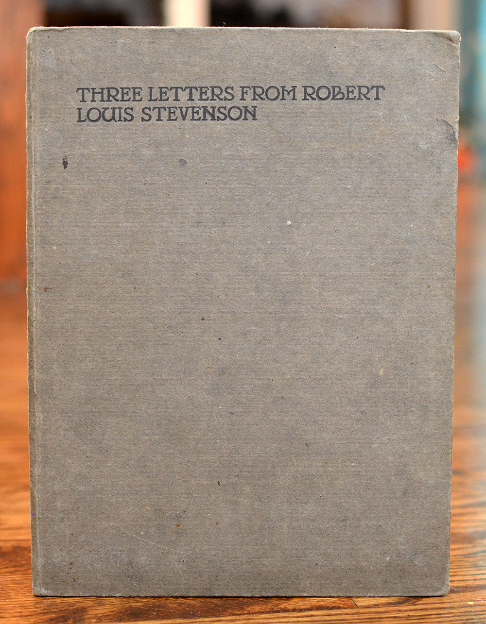 [Essex House Press | Limited to 60 Copies] Three Letters