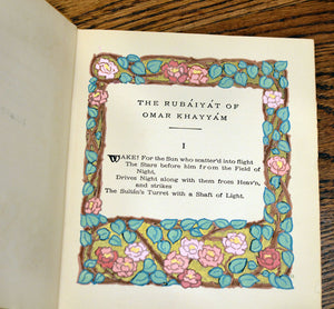 [Hand-Colored & Extra Illustrated] Rubaiyat of Omar Khayyam