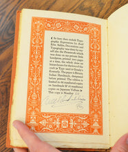 Load image into Gallery viewer, Sahlin, Axel Edw. Typographic Expressions: Something of Roycroft Principles and Methods [together with] six Christmas greetings booklets printed by Sahlin, 1940-1960.
