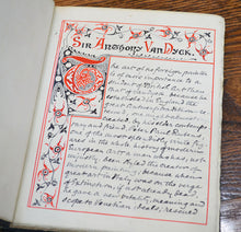 Load image into Gallery viewer, [Calligraphic mss] Dibdin, Edward Rimbault. Sir Anthony Van Dyck, 1599-1641.

