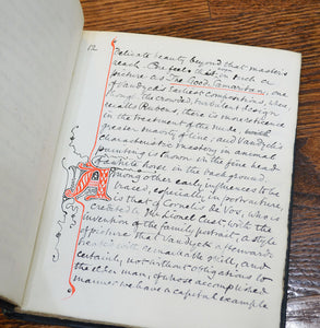 [Calligraphic mss] Dibdin, Edward Rimbault. Sir Anthony Van Dyck, 1599-1641.