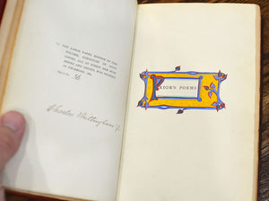 [Extra Illustrated with Illumination by William Cushing Bamburgh] Selected Poems of Matthew Prior