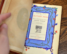 Load image into Gallery viewer, [Extra Illustrated with Illumination by William Cushing Bamburgh] Selected Poems of Matthew Prior
