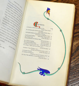 [Extra Illustrated with Illumination by William Cushing Bamburgh] Selected Poems of Matthew Prior