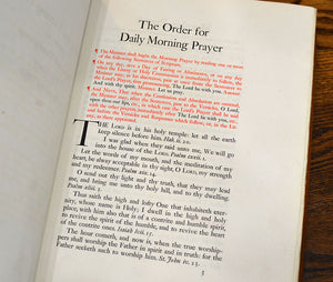 [Merrymount Press | Fine Binding by Brother Laurence Everson] The Book of Common Prayer