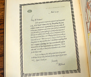 [Extra Illustrated with Two Letters] The Decorative Work of T.M. Cleland