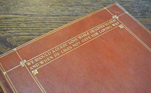 [Douglas Cockerell] Guest Book (c. 1905-1906) w/ Original Wooden Box