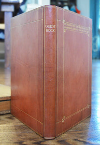 [Douglas Cockerell] Guest Book (c. 1905-1906) w/ Original Wooden Box