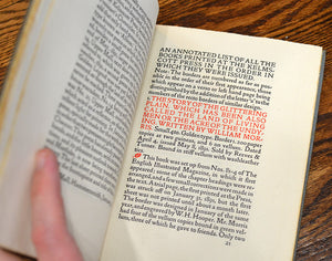[Kelmscott Press] A Note by William Morris on His Aims in Founding the Kelmscott Press