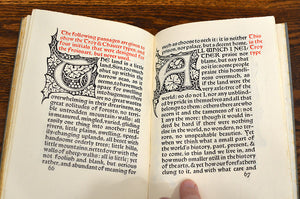 [Kelmscott Press] A Note by William Morris on His Aims in Founding the Kelmscott Press
