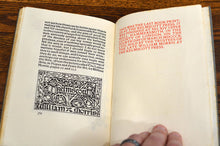 Load image into Gallery viewer, [Kelmscott Press] A Note by William Morris on His Aims in Founding the Kelmscott Press
