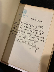 [Association/Presentation Copy] Fourth Annual Banquet of the Bibliophile Society
